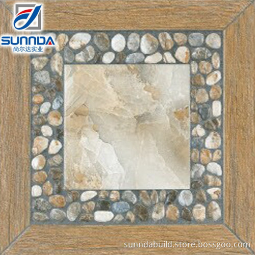Pebble Design 40x40cm Non Slip Ceramic Floor Tile